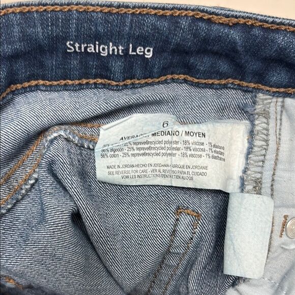 Gloria Vanderbilt Blue Slimming Jeans Medium Wash Size 6 - Picture 5 of 6